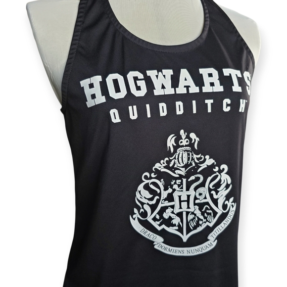 BoxLunch Harry Potter Hogwarts Quidditch T Back Tank, Size Small - Picture 3 of 6